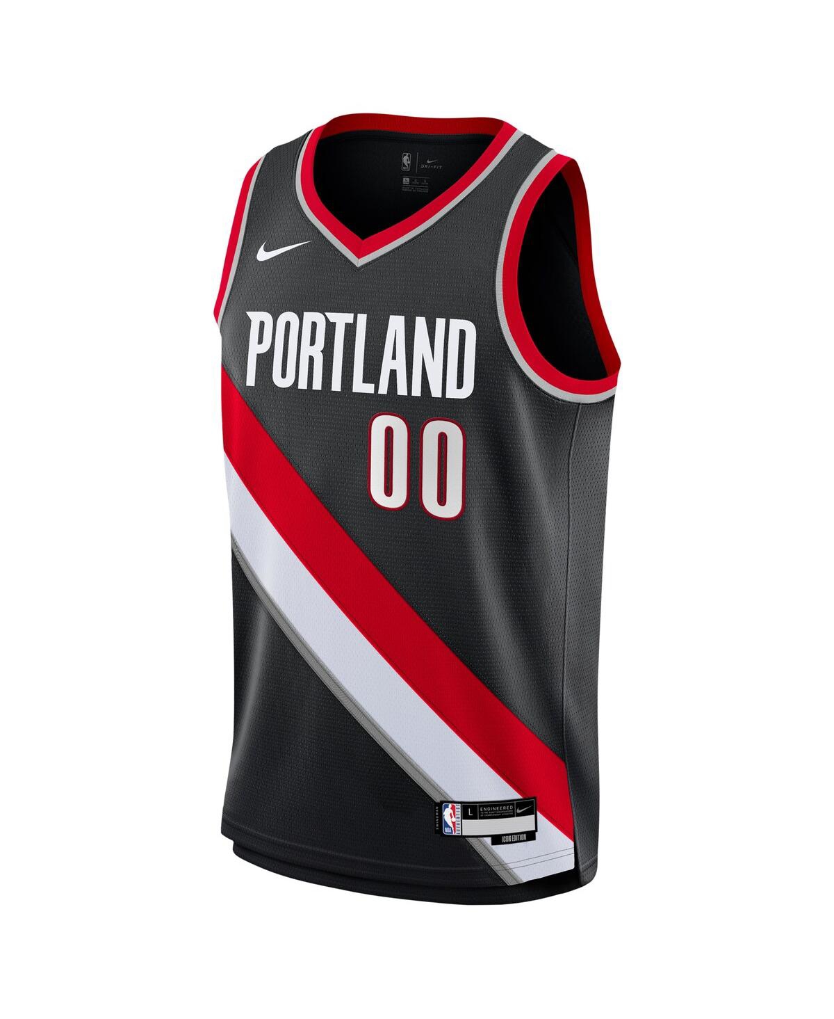 Nike Big Boys and Girls Scoot HendersonPortland Trail Blazers Swingman Jersey - Icon Edition - Black