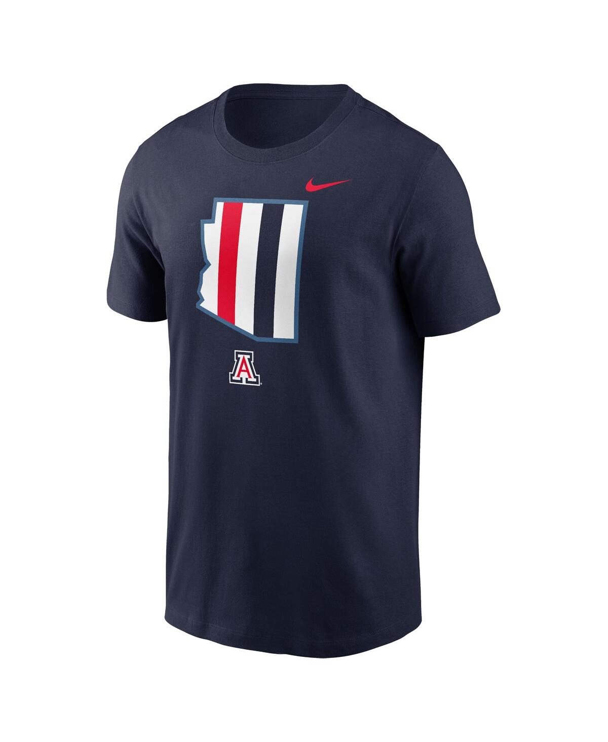 Nike Men'sArizona Wildcats Campus State Shape T-Shirt - Navy