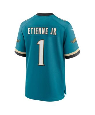 Men's Travis Etienne Jr Teal Jacksonville Jaguars Prowler Throwback Player Game Jersey