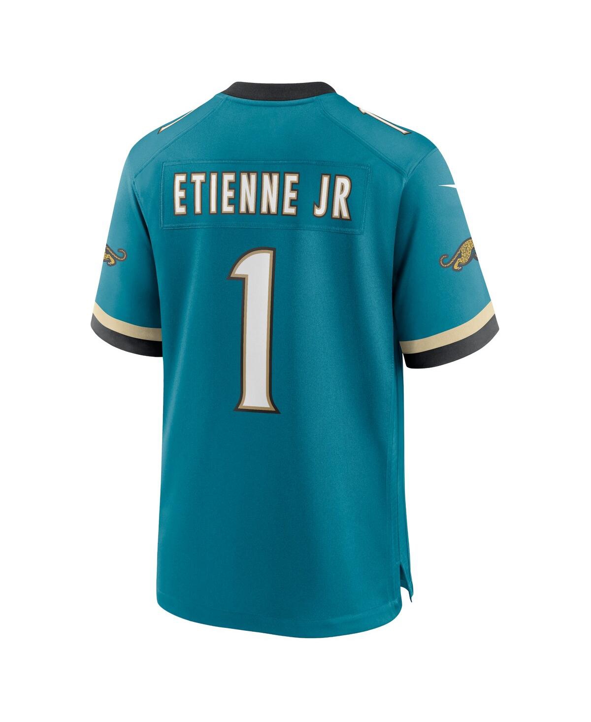 Nike Men's Travis Etienne JrJacksonville Jaguars Prowler Throwback Player Game Jersey - Teal