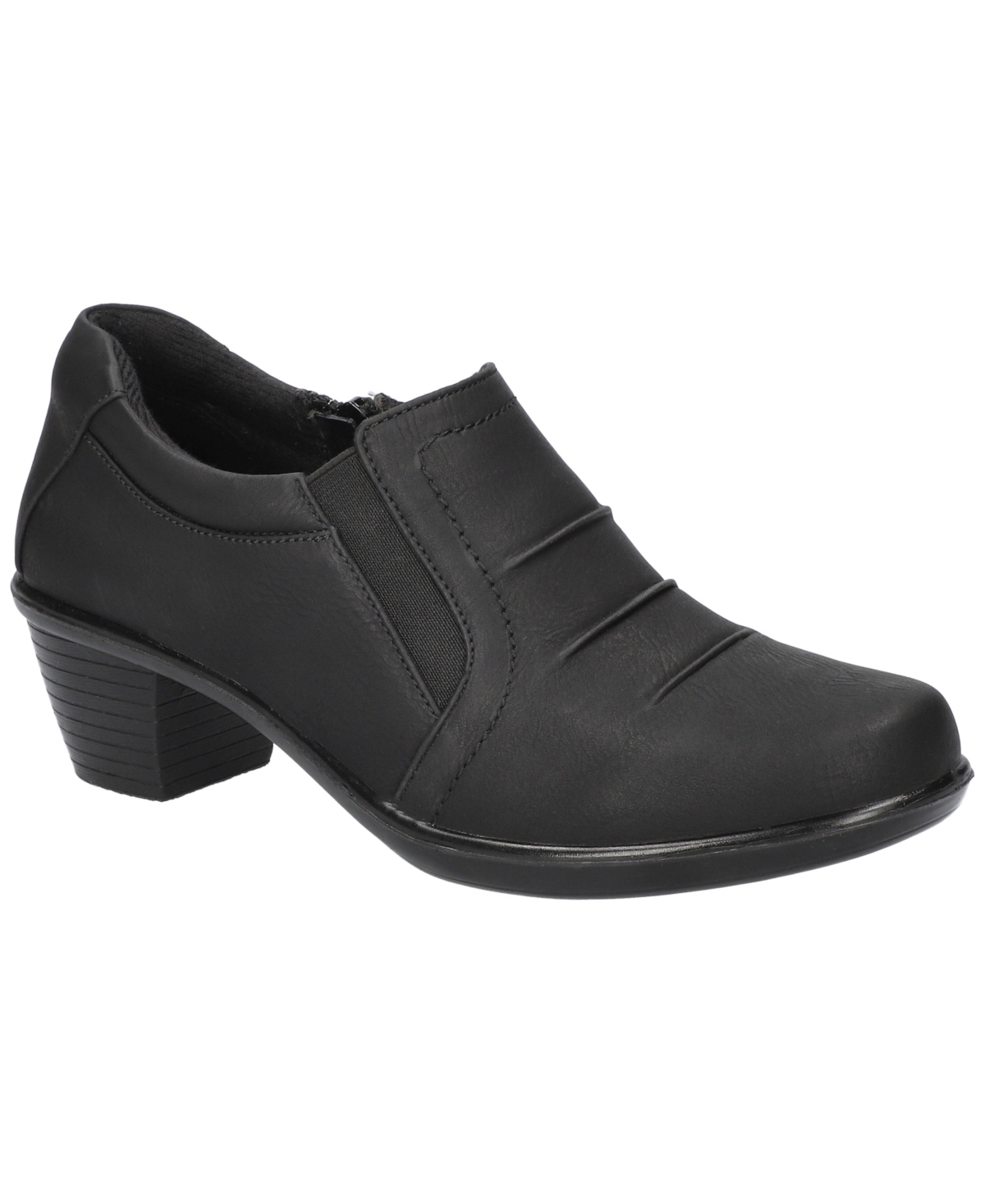 Easy Street Women s Chipper Comfort Shooties Smoke Matte Smart Closet