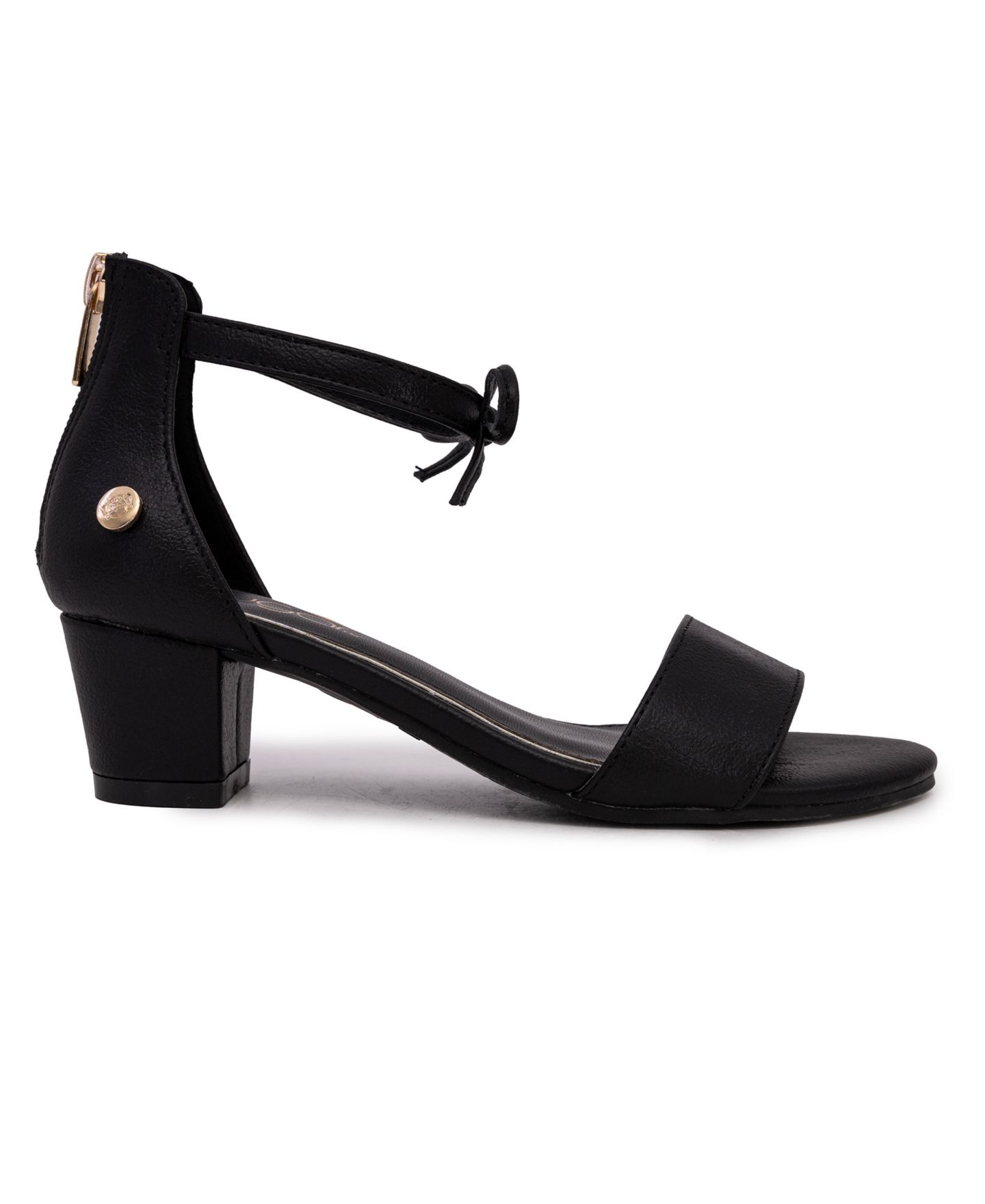 Туфли Sugar Elizabeth Open Toe Dress Heel для девочек, цвет: Чёрный — фото 2