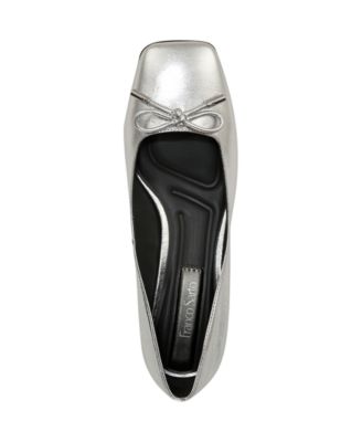 Women's Natalia Block Heel Ballet Pumps