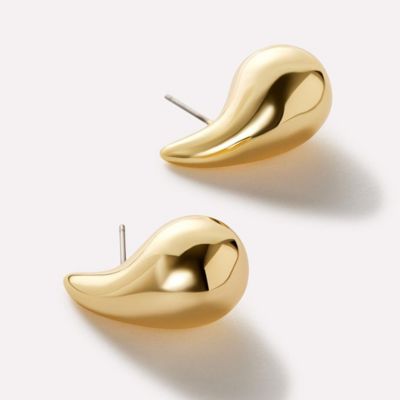 Gold Statement Earrings - Kiara