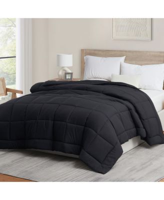 Premium Quilted All Season Goose Down Alternative Comforter with Corner Tabs - Cal King 102"X96"