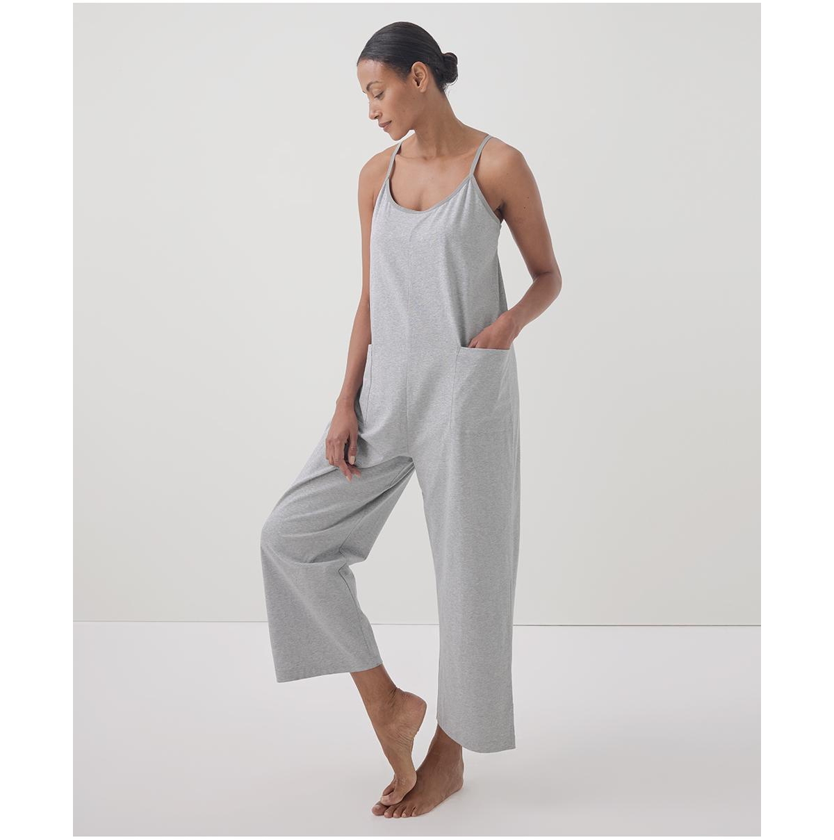 Pact Women's Cool Stretch Lounge Jumpsuit