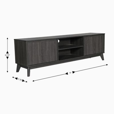 Blakely Durable Engineered Wood Mid-Century Modern Tv Stand