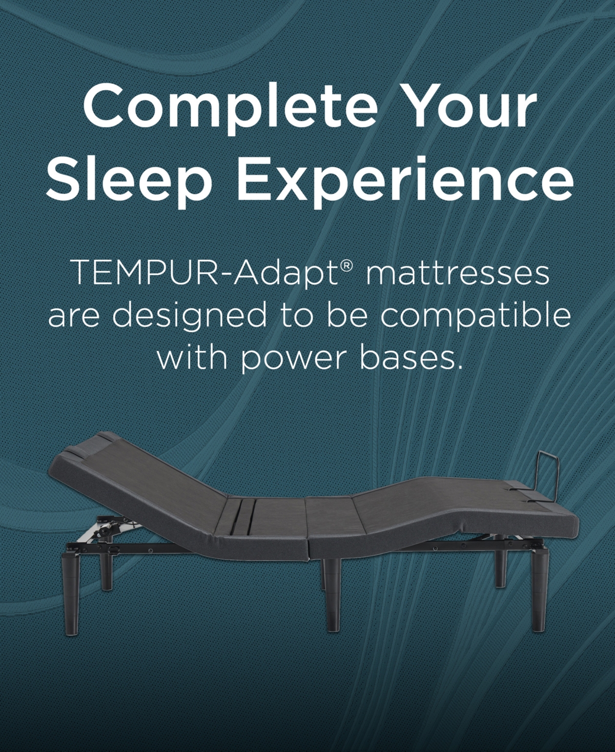 Tempur-pedic Adapt 11" Medium Hybrid Mattress Set In No Color