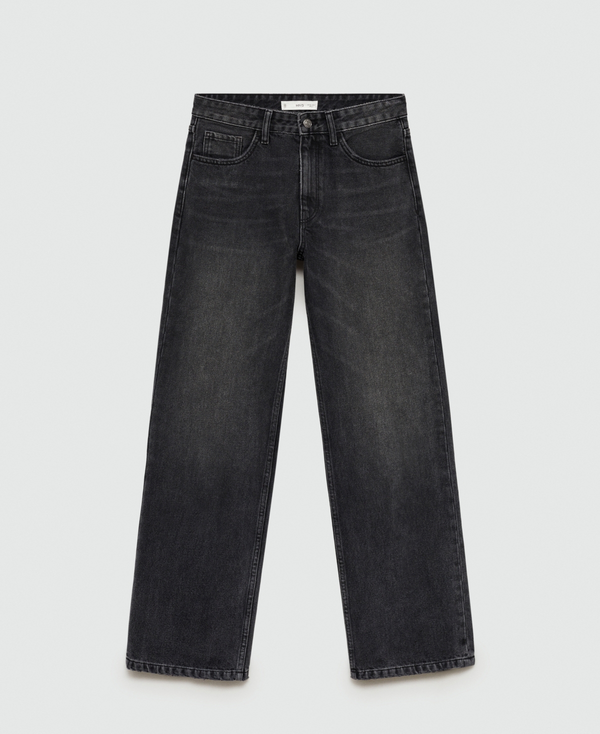 Mango Women's Mid-Rise Straight Jeans