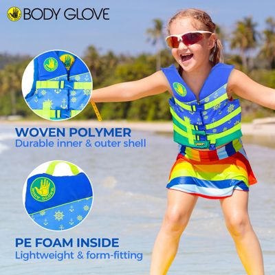 Vision Child Life Vest - Woven Polymer Life Jacket Type III PFD