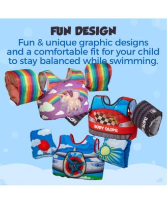 Paddle Pals Motion Life Jacket - USCG Approved Kids Vest