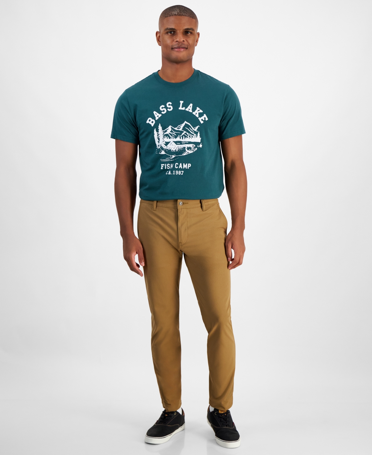 Levi's Men's Xx Slim-tapered Fit Flex-tech Chino Pants In Brown Walnut