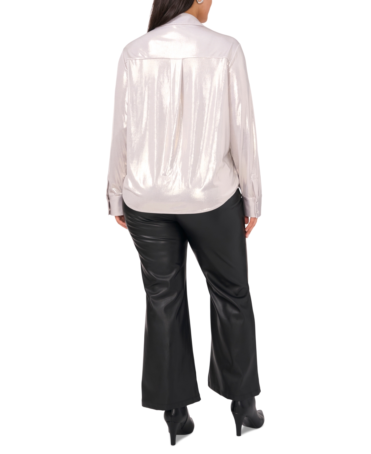 Vince Camuto Plus Size Metallic Shirt