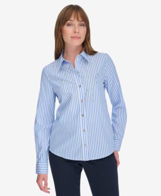 売れ筋商品|||チャータークラブ カットソー トップス レディース Women's Linen Striped Roll-Tab Shirt, Exclusively at Macy's Neutral Combo Style & Co Women's Striped Linen Blend Button-Up Shirt