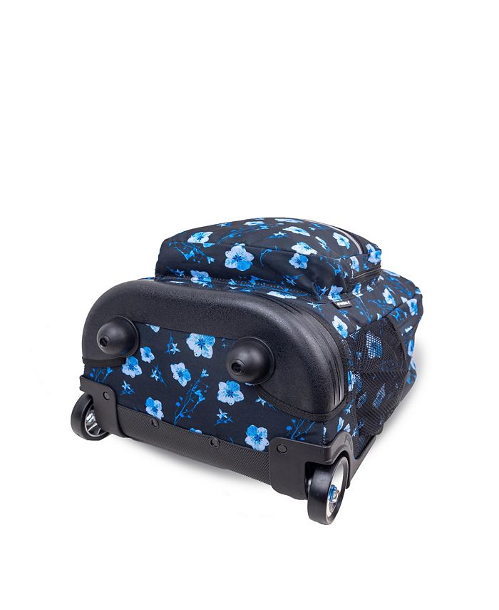 J World Sunrise 18 Kids Rolling Backpack - Blue - NO SIZE
