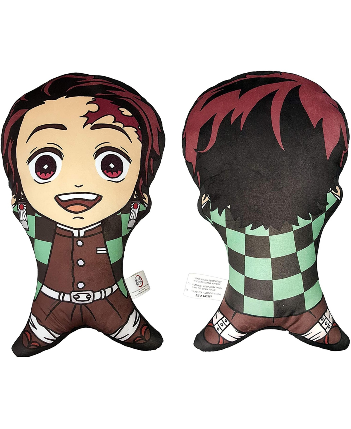 Surreal Entertainment Demon Slayer Tanjiro Inch Pal-o Character Pillow