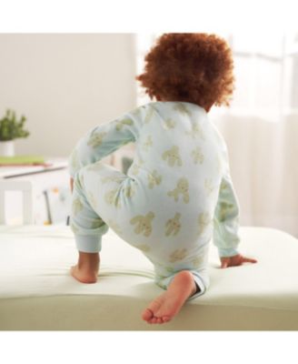 Baby Girls Baby Baby Footless Fleece Pajamas, 3-Pack