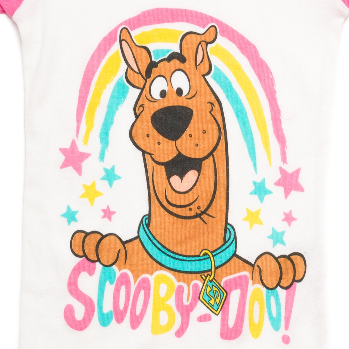 Scooby Doo Little Girls Warner Bros. Pullover Pajama Shirt and Shorts Sleep Set