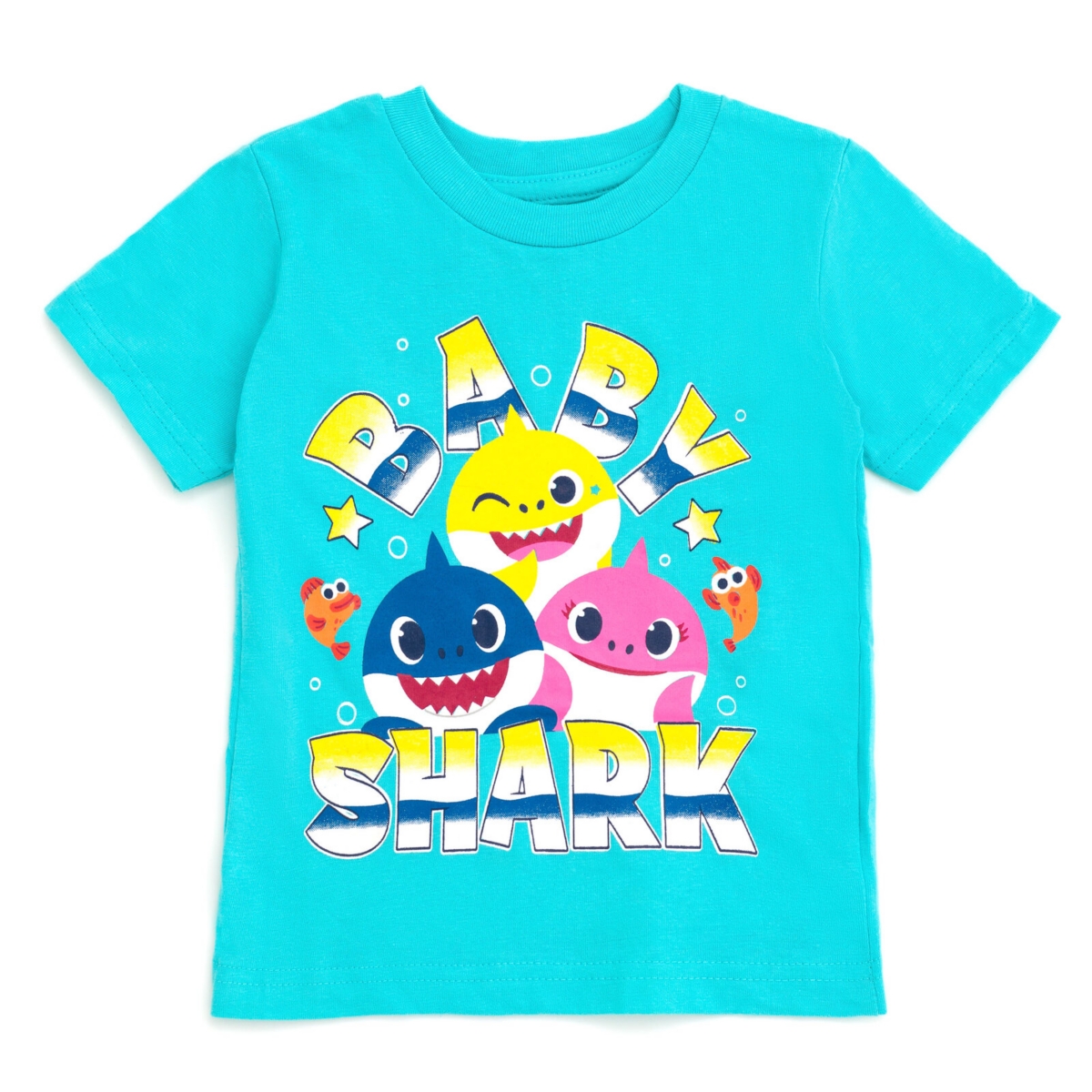 Pinkfong Baby Boys Baby Shark Daddy Mommy [SizeRangeDescription1] 3 Pack Graphic T-Shirts [SizeDescription1] -/ grey