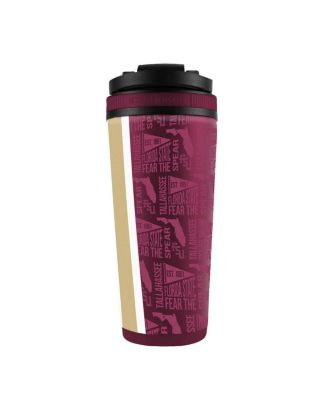 Florida State Seminoles 26oz. 4D Stainless Steel Ice Shaker Bottle