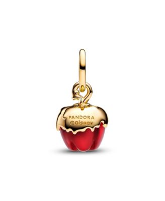 14K Gold-Plated Disney Villains Evil Queen Apple Dangle Charm
