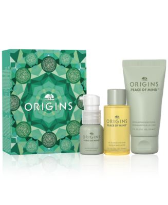 ORIGINS PEACE OF MIND 3本セット Origins 3-Pc. Peace Of Mind Relaxing Bath & Body Care Spa Gift Set