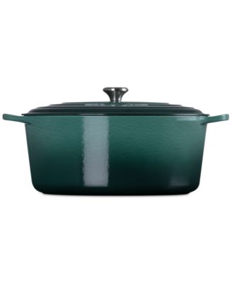 15.5 Quart Enameled Cast Iron Oval Dutch Oven