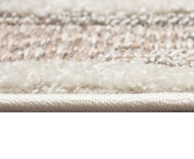 Liora Manne Napoli Diamond Stripe Rug Collection In Camel