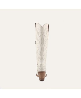 Samira Leather Cowgirl Boots - Chic Western Style & Comfort By