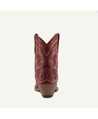 Regina Leather Cowgirl Boots - Classic Western Elegance & Comfort By Buck & Brana
