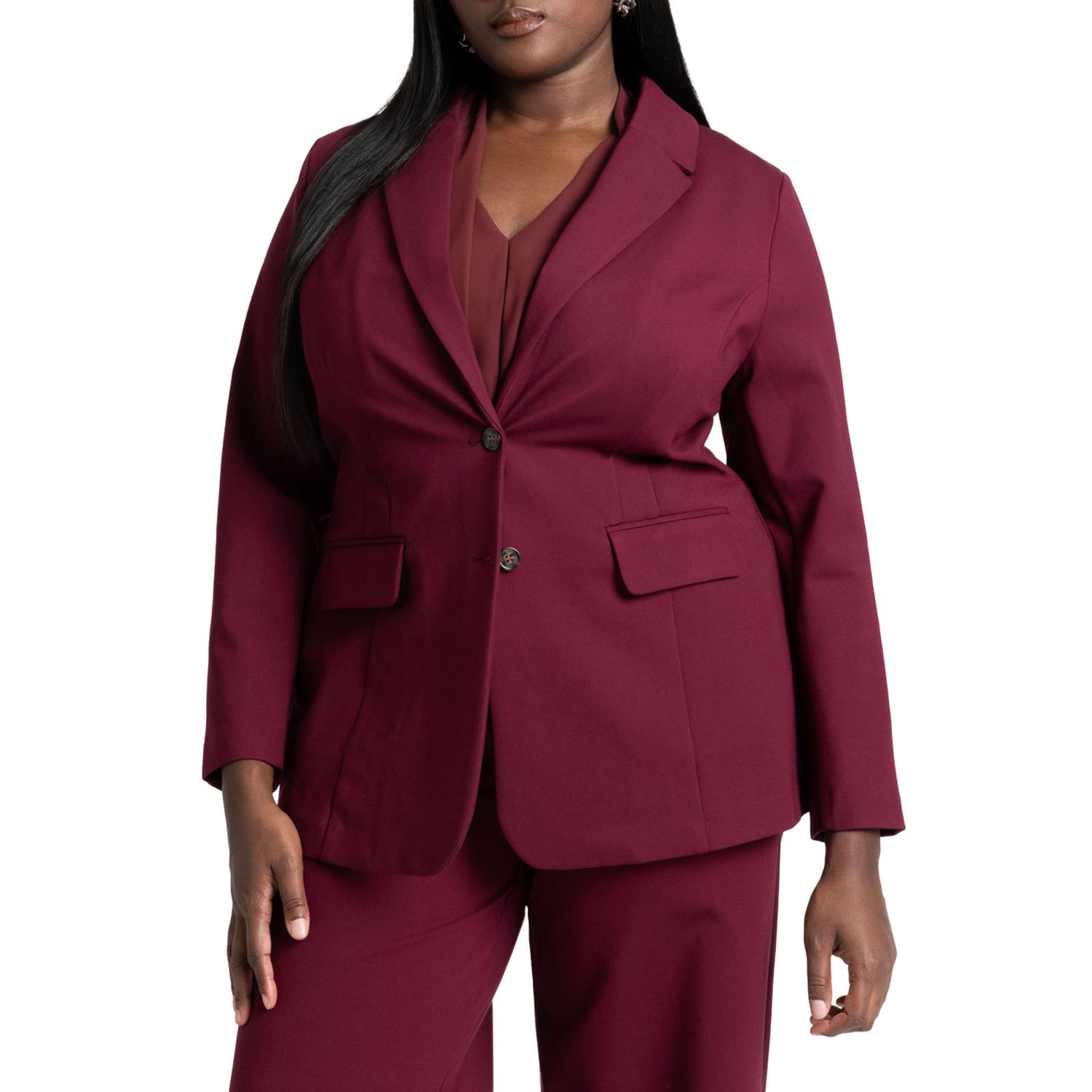 Women's The Ultimate Stretch Long Two Button Blazer