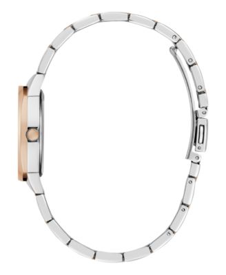 Women's Analog Two Tone Steel Watch 30mm