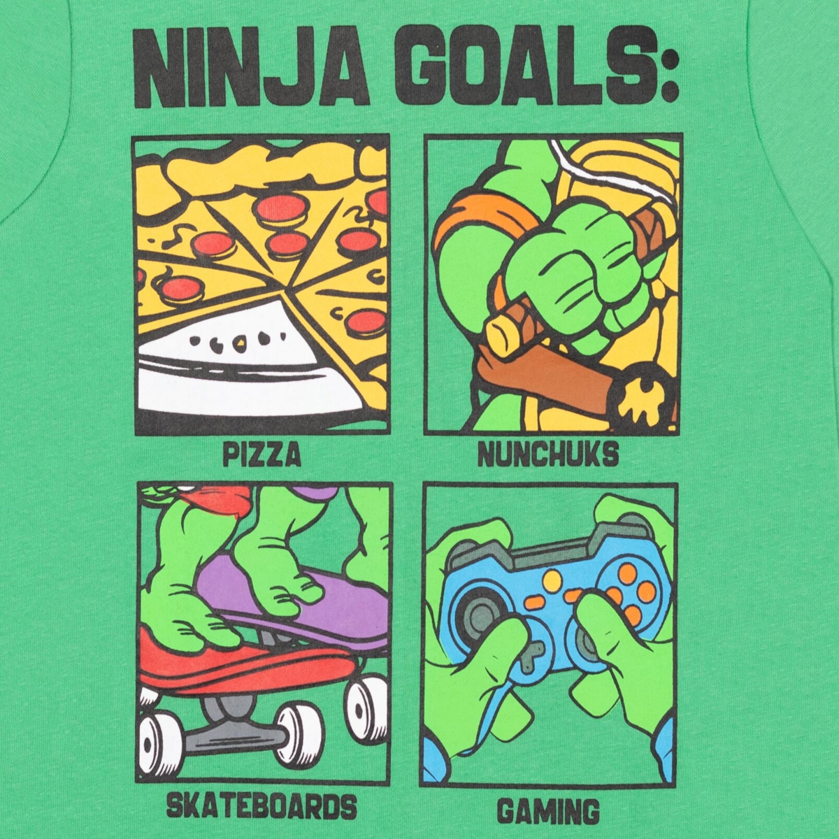 Nickelodeon Toddler Boys Teenage Mutant Ninja Turtles 2 Pack T-Shirts -/ grey