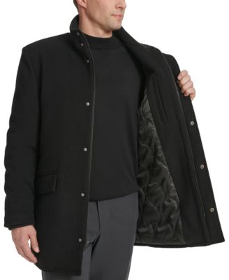 Men's Full-Zip Stand-Collar Car Coat