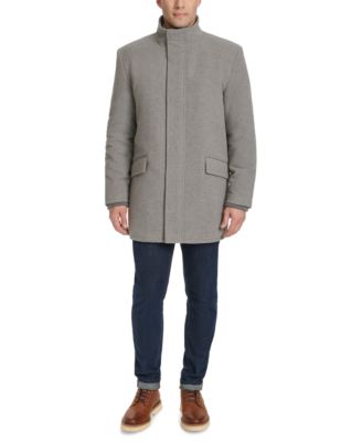 Men's Full-Zip Stand-Collar Car Coat