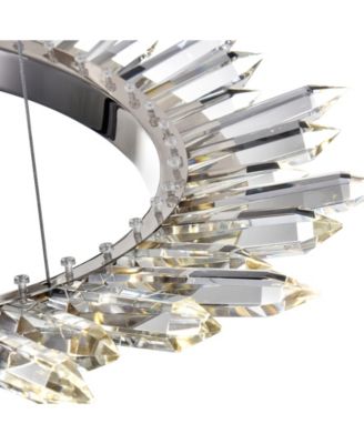 4" Metal Arctic Queen LED Up Chandelier