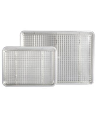 Mixed Material 12-Piece Professional Grade Cookware Set with Baking Sheets – Stainless Steel, Carbon Steel & Aluminum