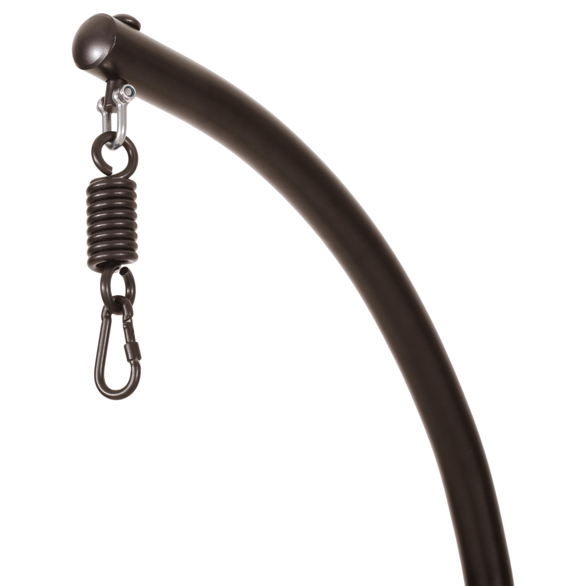 Streamdale Furniture Free-Standing Iron Hammock Chair Stand for Indoor-Outdoor Use