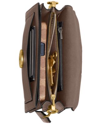 Tabby Small Polished Pebble Leather Shoulder Bag 20