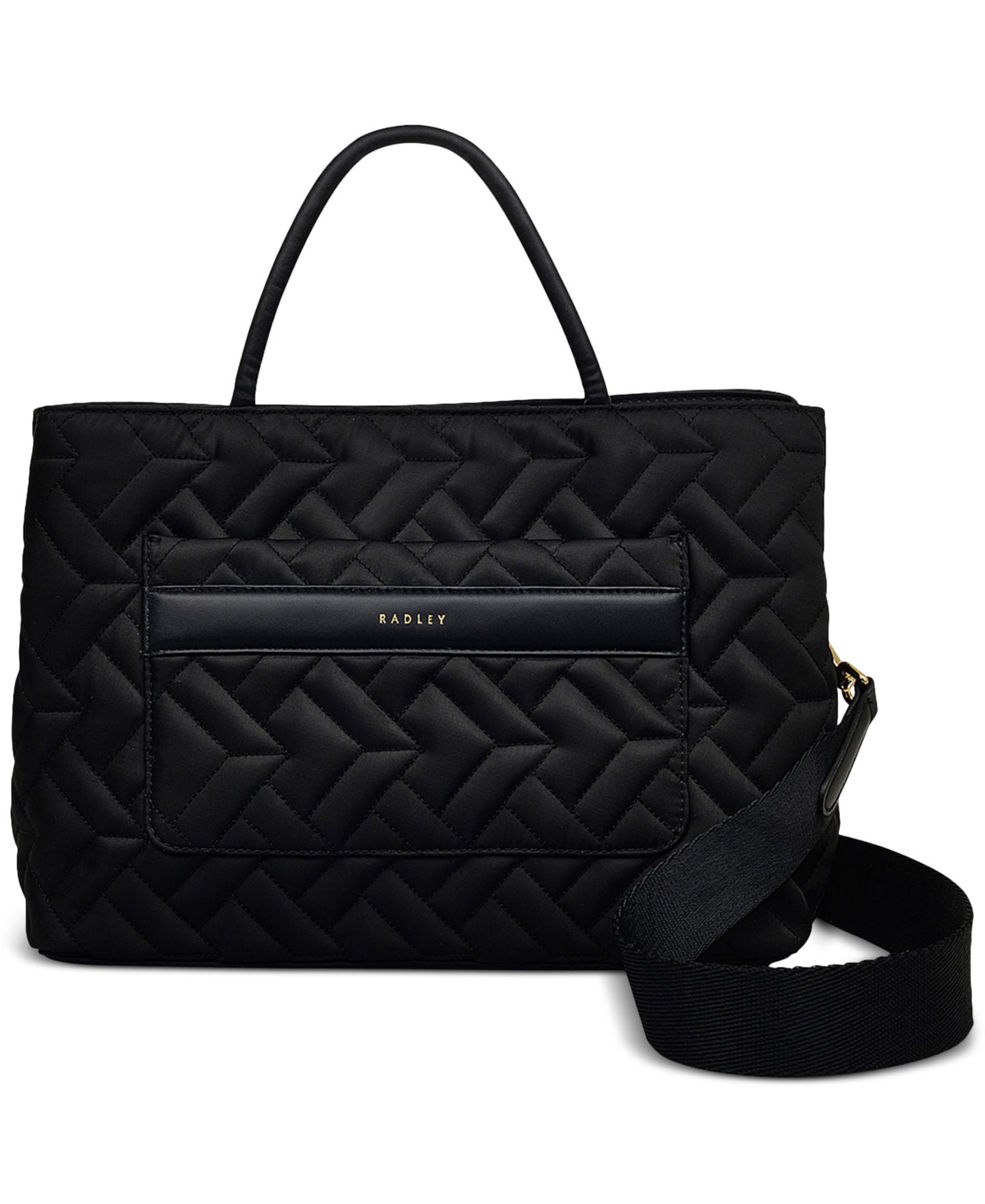 Женская сумка Radley London Holland Park Medium Zip-Top Grab, цвет: Чёрный — фото 1
