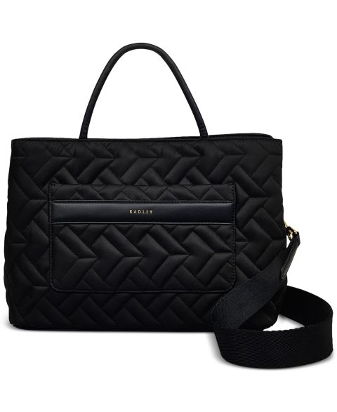 Женская сумка Radley London Holland Park Medium Zip-Top Grab, цвет: Чёрный