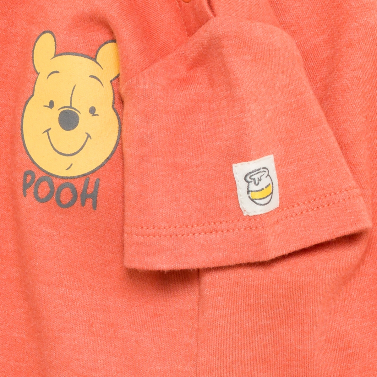 Disney Tigger Winnie theBaby French Terry Short Overalls T-Shirt and Hat 3 Piece Outfit Set to Infant -/ tigger / piglet / eeyore