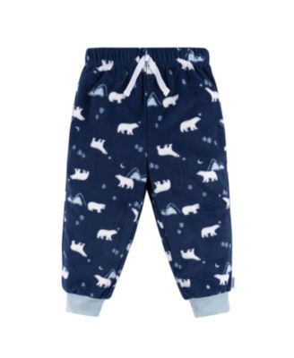 Toddler Boys Fleece Blanket Sleepers, 2-pack