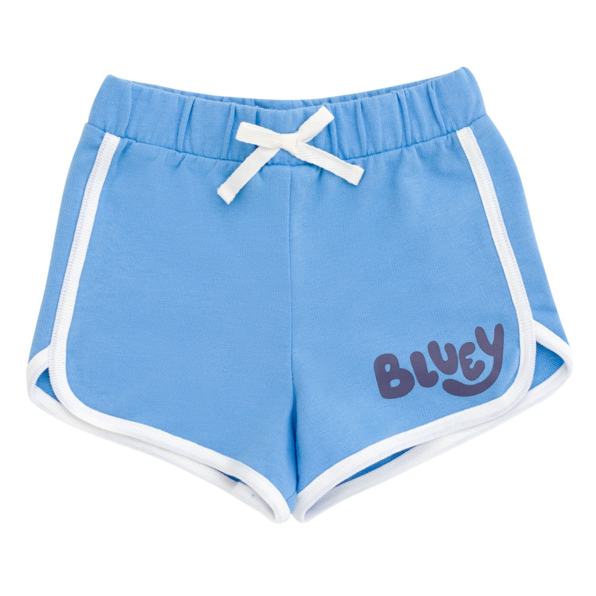 Bluey Girls T-Shirt and French Terry Dolphin Shorts Outfit Set -/ blue