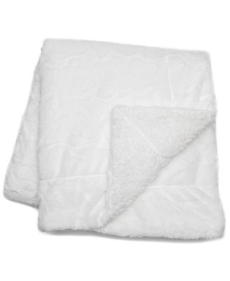 Premium Wolf Faux Fur Throw Blanket - Soft, Fuzzy Sherpa & Minky Throw Blanket - For Bed or Couch - 60" x 70” - Chocolate