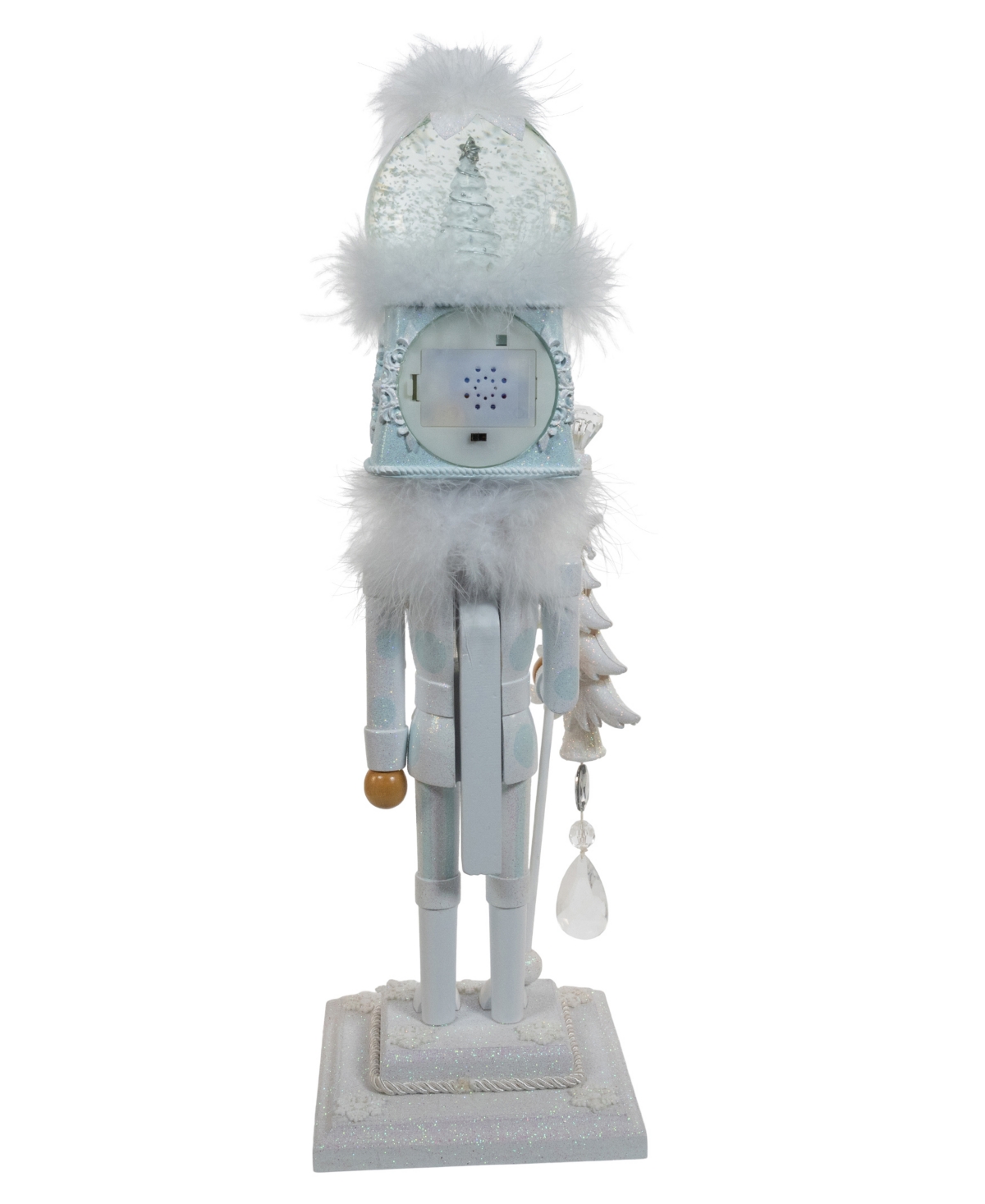 Kurt Adler 20-inch Hollywood Battery Operated Lighted Musical Hat Nutcracker In Multicolored