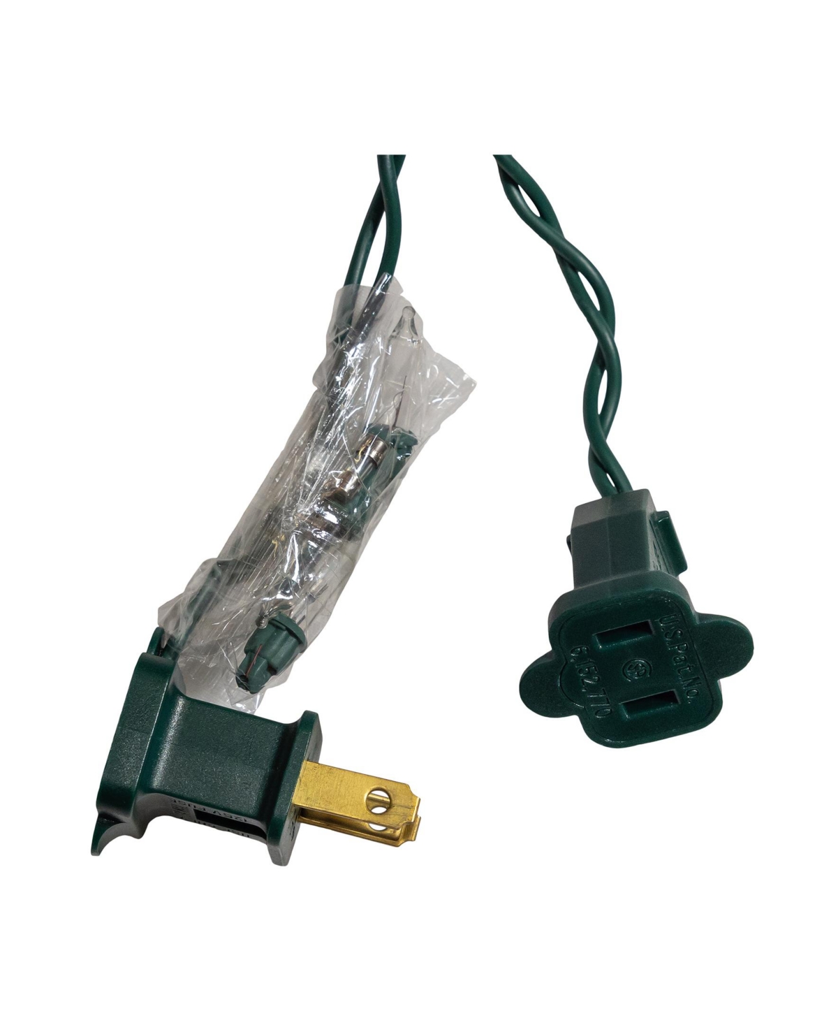 Kurt Adler 11.5-Foot Ul 10-Light Multicolor Led Opaque G50 Light Set With Green Wire