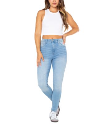 Celebrity Pink - Juniors' High Rise Skinny Ankle Jeans, 00-24W