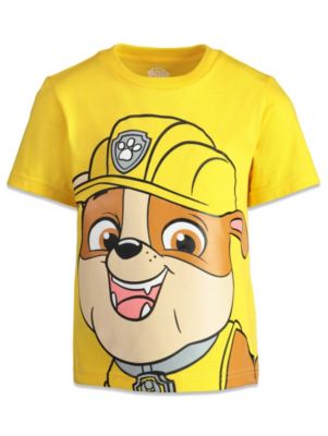 Toddler Boys Chase Marshall Rubble Rocky 4 Pack Graphic T-Shirts