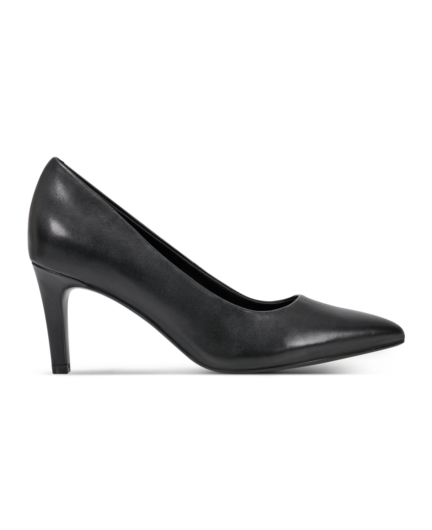 Женские туфли Rockport Juliet Total Motion Dress Pumps, цвет: Чёрный кожаный — фото 2